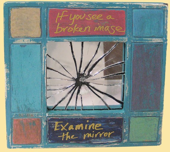 Art by Christine Bakke - "Broken Image"